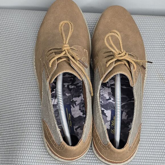 La‎ Milano Mens 10M Italian Design A11902 Scott Brown Dress Shoes - Picture 10 of 12